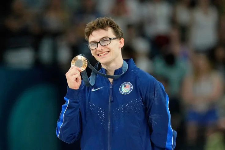 Stephen Nedoroscik Breaks 16 Year Medal Drought for Team USAs Male Gymnasts in Paris